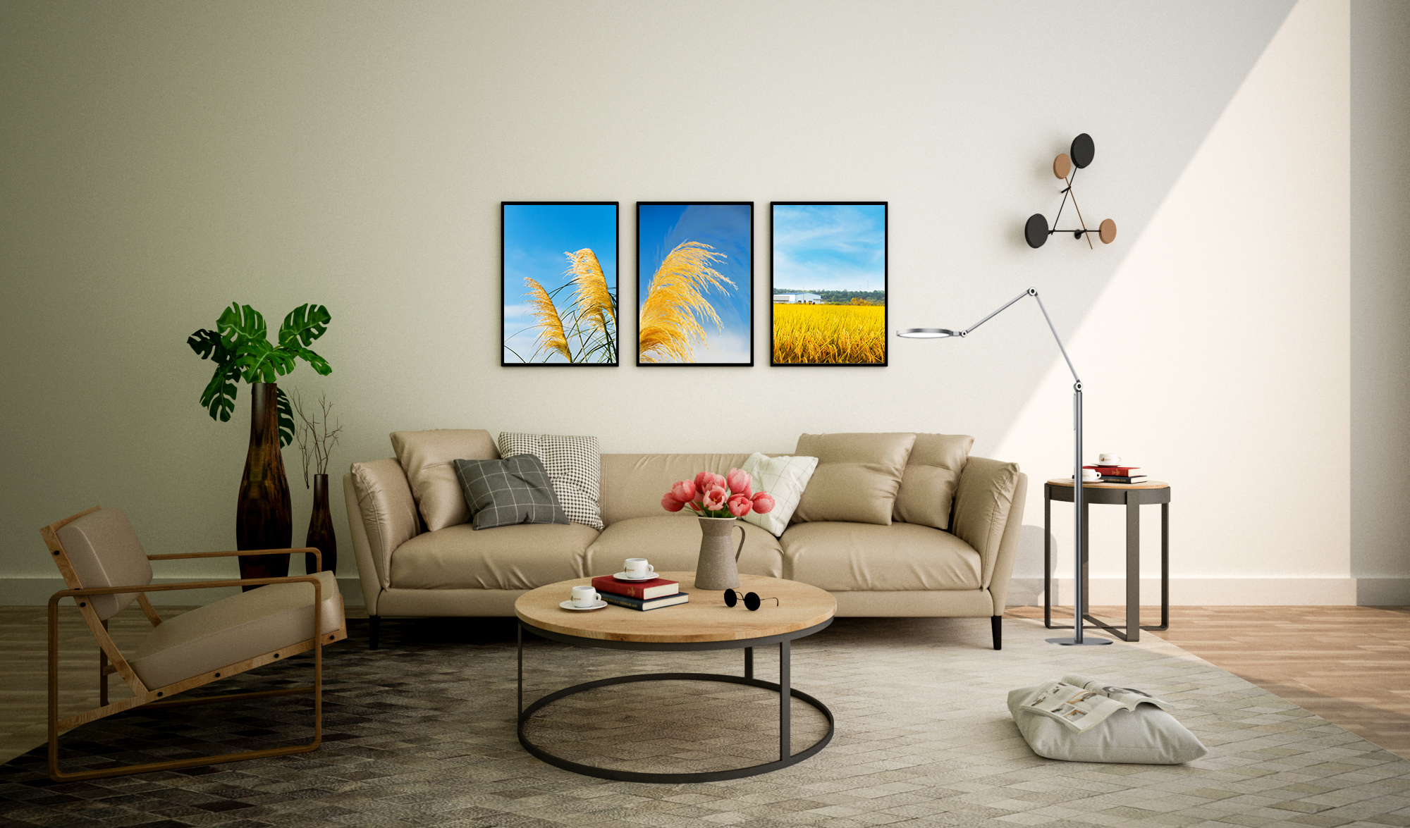 春光明媚，一起曬曬太陽吧！